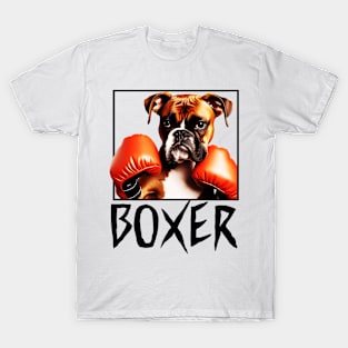 Boxer Dog - 3 T-Shirt